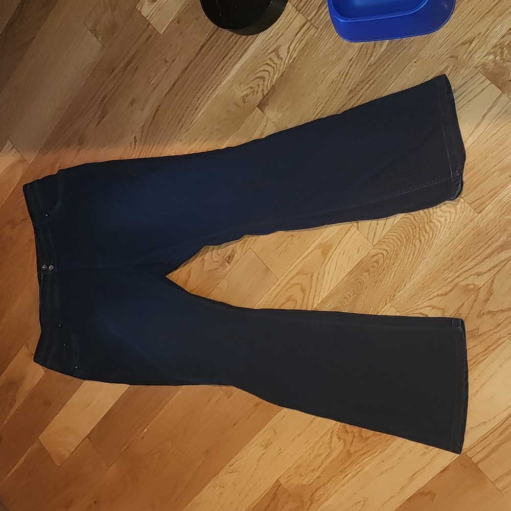 Simply Be Shape and Scupt Premium Bootcut Dark Denim Size 20 Long